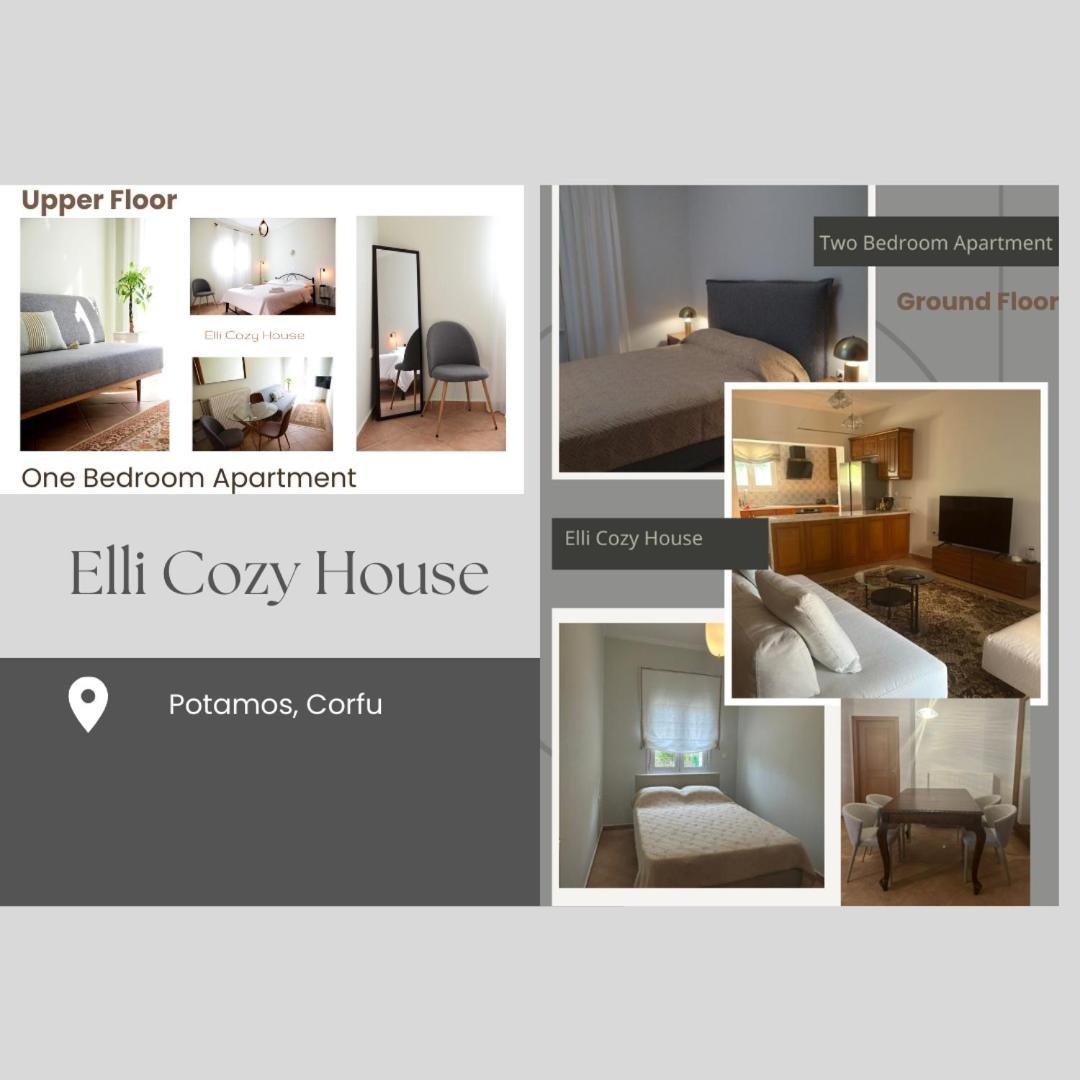 Appartamento Elli Cozy House Potamós Esterno foto